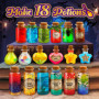 Mieryd Potion Magique Enfant, Mystère Coffret Magie Jouet avec 18 Fioles, Kit de Loisir Créatif Scientifiques, Jeux Educatif Ann