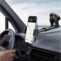 VEDA Support de téléphone de voiture, Accroche Téléphone Portable, Accessoires Voiture, Tableau de Bord, Pare-Brise, Ventouse, S