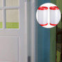 Anti Pincement Protection Doigt, 2 Pcs Anti Pince Doigt Porte, Porte Anti Pince Doigt 17x120cm, Charnière Garde Bébé Protège-Pin