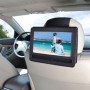 TFY Support Voiture Appui-tête pour Swivel & Bloc-Lecteur DVD portable-9 pouces