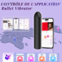 Vibromasseur Sex Toys Femme Mini - Portable Clitoridien Point G Puissant Vibro-Masseur Petit Sex Toýs Couple 10 Vibrationmodes 