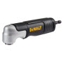 DEWALT Adaptateur de perceuse à angle droit, FlexTorq, système 4 en 1, compact, tige flexible droite, 30,5 cm (DWAMRASETFT)