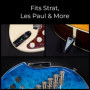 NUX B-6 Système de saxophone sans fil avec étui de charge, portée de fonctionnement de 20 mètres, audio haute résolution 24 bits