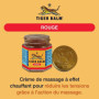 Tiger Balm - BAUME DU TIGRE Rouge à effet chauffant - Contient du camphre et du menthol - Pour sportifs, avant l'effort ou les t