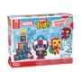 Funko Bitty Pop! Countdown Calendar: Marvel Comics- Calendrier de L'avent - 24 Jours de Surprise - Mini-Figurine en Vinyle à Col