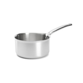 De Buyer - Casserole en inox 3 couches ALCHIMY - 20 cm - Fabriquée en France, Sans PFAS, Maîtrise de la Cuisson, Inox 18/10, Tou