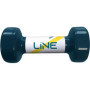 POIDS 1X 2KG - DUMBBELL - HALTERE A L'UNITE POUR GYM, MUSCULATION ET RENFORCEMENT - LINE, Bleu