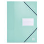 OXFORD Lot de 12 Protège-Documents avec Elastique School Life A4 80 vues / 40 Pochettes Couverture Polypro Coloris Pastels Assor