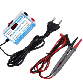 Testeur de rétroéclairage pour TV LED - Outil d'essai pour réparation de perles avec lampe LED avec écran LCD numérique - Tensio