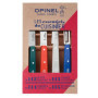 Opinel - Coffret de 4 Couteaux de Cuisine Les Essentiels Primo - N°112 Office, N°113 Cranté, N°114 Légumes, N°115 Éplucheur - Ma