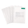 Exacompta - Réf. 5920E - Sachet de 50 pochettes perforées en Polypropylène lisse haute résistance - Epaisseur 9/100ème - Perfora
