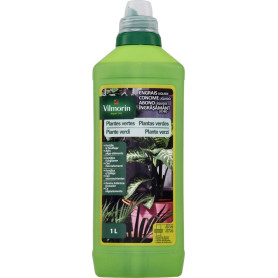 Vilmorin 6415397 Engrais Plantes Vertes Bio Flacon de 1 L 4 LG