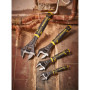 Stanley FatMax FMHT13125-0 Clé à molette réglable 6" bi-matière avec ouverture rapide, mesures métriques et en pouces, trou de s