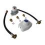 SOMATHERM FOR YOU, Ensemble détendeur 1,3 Kg/h avec inverseur et lyres pour 2 bouteilles de butane, kit complet pour alimentatio