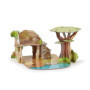 Papo - Mini Savane Environnement Display, Monde des Animaux Sauvages Multicolore pour Enfants dès 3 Ans - Exploration de la Biod