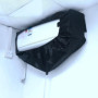 Sac à Laver du Conditionneur,Sac De Nettoyage De Climatisation Noir Fixation Murale éTanche à La PoussièRe Lavage Sac De Protect