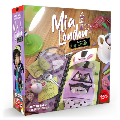 Asmodee - Mia London, Jeu de société pour Toute la Famille, à partir de 5 Ans, édition en Langue Italienne