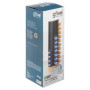 Five - Porte Capsules Expresso Rotatif en Bambou et Métal Noir capacité 60 Capsules