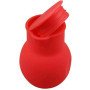 VICMAT Lot de 3 pots en silicone pour fondre le chocolat ou le lait - Pour micro-ondes et bain-marie - Rouge