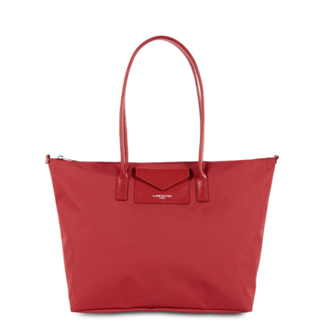 LANCASTER Grand sac cabas épaule - Smart KBA Rouge
