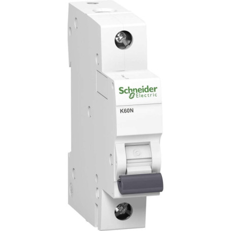 Schneider A9K02132 Disjoncteur électrique K60N 1P, 32A, C Charakteristik, 6kA, Blanc