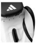 adidas Gants de Boxe Speed Tilt 250 avec Technologie Tilt innovante, Noir/Blanc, 12 oz