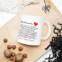 Mug Amour Tirade Idée Cadeau Original Femme Homme Tasse Message drôle Humour Déclaration pour Ami Couple Amoureux Collègue Mari 