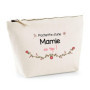 Trousse Mamie au Top | Idée Cadeau Anniversaire Noël Fête des Grand-Mères Pochette Maquillage Toilette