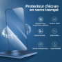 NEW'C Lot de 3, Verre Trempé pour iPhone 16 Pro Max (6,9 Pouces) Film en Protection écran à pose rapide Couverture Complète - Ul