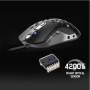 Spirit Of Gamer - ELITE M80 - Souris Gaming RGB ultra-légère - Câble flexible - Capteur optique 4200 DPI - 6 boutons programmabl