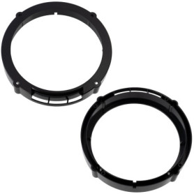 AERZETIX - C11637 - Lot de 2 Adaptateurs/supports pour haut-parleurs de voiture Ø165 mm - côté de montage portières - compatible