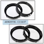 AERZETIX - C11637 - Lot de 2 Adaptateurs/supports pour haut-parleurs de voiture Ø165 mm - côté de montage portières - compatible