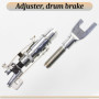 AERZETIX - C71070 - Ajusteur, frein à tambour - côté de montage des deux côtés de l'essieu arrière - compatible avec numéros OE 