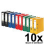 Falken - Classeur Rigide DIN A4 10er Pack breit couleurs assorties