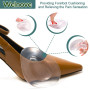 Welnove Antidérapantes Chaussures Transparence Coussins Gel de Silicone Le métatarse Coussinet Avant-pied Talon Haut Semelles po