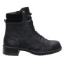 ELTEN NIKOLA Black Mid ESD S2 Chaussures de sécurité pour femme en cuir avec embout en acier léger et élégant Noir Pointure 39