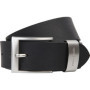 Pierre Cardin 70007 40 mm Wide Black or Brown Leather Belt, Größe/Size:150, Farbe/Color:noir