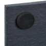 Relaxdays Plat de service, lot 6, pour servir votre fromage et desserts, à personnaliser, 30x10 cm, anthracite