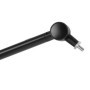 LogiLink AA0127 Bras de Microphone Professionnel avec Bras en Ciseaux Pliable pour Streaming, podcasts, Diffusion, etc., Rotatif