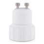 kwmobile 4x adaptateur de douille - Convertisseur douilles GU10 vers E14 - Adaptateur de support de lampe culot baïonnette pour 