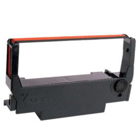 Farbbandfabrik Ruban encreur noir/rouge compatible avec Epson TM-U 220 et Epson Erc 30/34 Taille 655