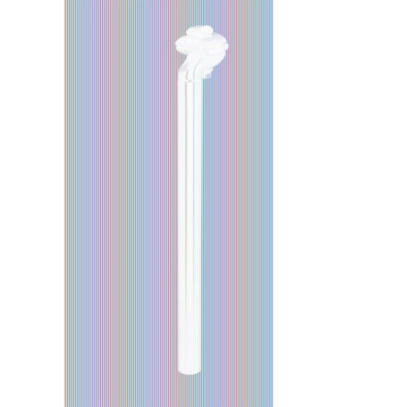 XLC Tige de Selle SP-R07, Noire Ø 26,6 mm/350 mm