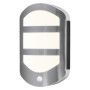 LEDVANCE Applique et plafonnier LED, luminaire design en optique plate pour extérieur avec détecteur de mouvement, blanc chaud (