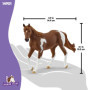 Schleich 14901 Jument Paint Horse, dès 5 Ans, Horse Club - Figurine, 4 x 15 x 11 cm