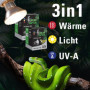 SOLAR RAPTOR Spot halogène UV - Spot chauffant pour terrarium (35 W)
