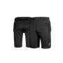 Reusch Goalkeeping Training Junior Short de Gardien de But de Football rembourré pour Enfants, Noir/Argent, 158 cm Garçon