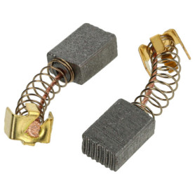 vhbw 2x balais de charbon 5 x 8 x 11 mm remplace Makita 191998-3, CB-57, CB-85, 191627-8, CB-64 pour outil électrique