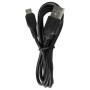 vhbw Câble USB/Micro USB, 1 m, noir, compatible avec Sony Cyber-shot DSC-WX150, DSC-WX200, DSC-WX220, DSC-WX300, DSC-WX350, DSC-