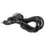 vhbw Câble USB/Micro USB, 1 m, noir, compatible avec Sony Cyber-shot DSC-WX150, DSC-WX200, DSC-WX220, DSC-WX300, DSC-WX350, DSC-