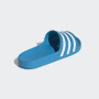 adidas Mixte Adilette Aqua Slides, Solar Blue / Cloud White / Solar Blue, 38 EU